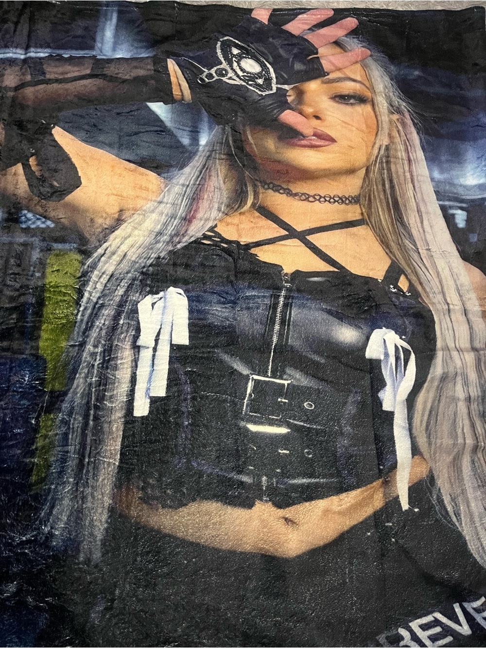 WWE Liv Morgan Fan Blanket